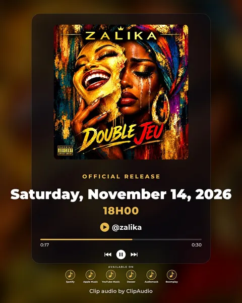 Music player — Streaming app card
