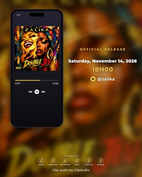 Smartphone — Player inside a phone, info on the right